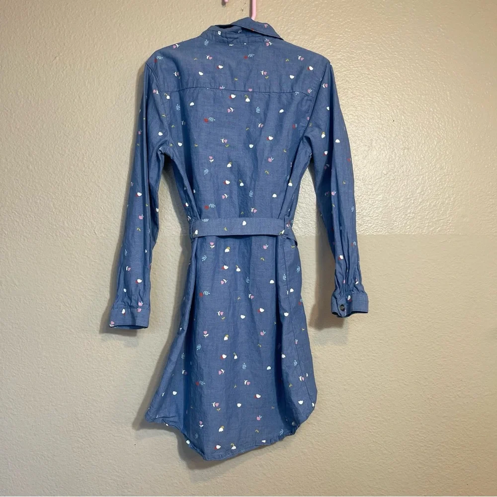 💕Bundle 3 of $20 H&M Blue Dress with Colorful Heart Accents girls 7